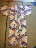 アンティーク着物　付け下げ？　袷　Antique Kimono  (Vintage - Used) AK-001 Type: Awase,  Made of Silk